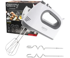 Rankinis maišytuvas 750W, 5 greičiai, Turbo, lėtas paleidimas, maišyklės 21cm Camry CR 4220w