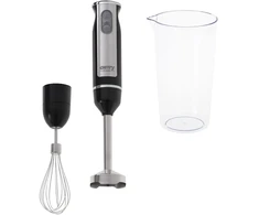 Rankinis trintuvas 1000 W, 2 greičiai, plaktuvas, plieno dangtelis, 600 ml talpa, Camry CR 4621