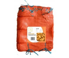 Raschel maišai bulvėms ir svogūnams, oranžiniai, 15 kg, 42 x 60 cm, 500 vnt.