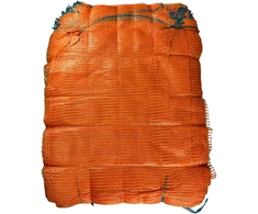 „Raschel“ tinkliniai maišai 25–30 kg, oranžiniai, 1 vnt.