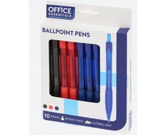 Rašikliai "Office Essentials" 10 dalių mėlynos ir raudonos spalvų rinkinys 58