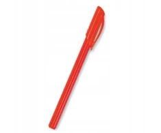 Rašiklis Penmate, raudonas, 1 mm, trikampis