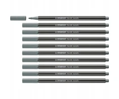 Rašiklis Stabilo Pen 68 metallic sidabrinis