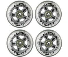 Ratukų ir guolių komplektas riedučiams 82A Nils Extreme 6.4x2.4cm