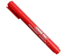 Strendpro Strend Pro Raudonas permanentinis žymeklis 4,5mm
