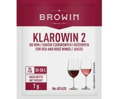 Raudonojo vyno skaidrintojas Klarowin 2 Browin 7g