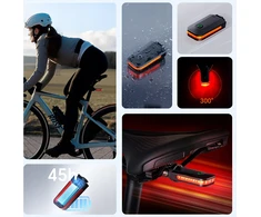Ravemen CL01pro galinis įspėjamasis dviratis su sėdynės stulpeliu USB-C 200mAh 30lm