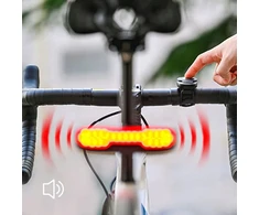 RAVEMEN NT101 dviračio posūkio signalai Galiniai dviračio žibintai, belaidis dviračio garso signalas