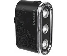 RAVEMEN TR600 dviračio galinis žibintas 600 lm USB-C IPX6 stabdžių jutiklis