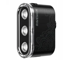 RAVEMEN TR600 dviračio galinis žibintas 600 lm USB-C IPX6 stabdžių jutiklis