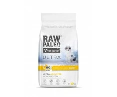Vetexpert Šunų Maistas - VET EXPERT RAW PALEO Ultra Vidutinio ir Didelio Dydžio Šuniukams Kalkūnas 10 kg