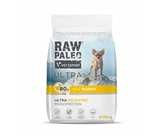 Vetexpert RAW PALEO Ultra Mini Puppy kalakutiena - sausas maistas šuniukams - 750 g