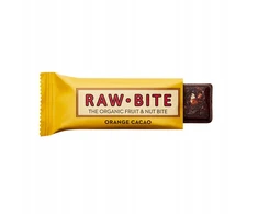 Rawbite vaisių batonėlis su riešutais ir apelsinu 50g BIO