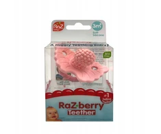 RaZbaby sultingas rožinės spalvos aviečių dantukas
