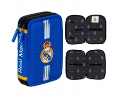 Real Madryt Astra Real Madrid Mėlyna penalas, dviejų skyrių, išskleidžiamas, be priedų