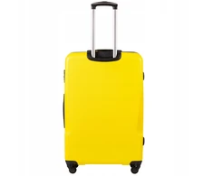 Registruotas bagažas Didelis kietas lagaminas WINGS PLOVER 28" Geltonas travel