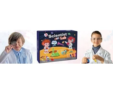 Regmag LITTLE CHEMIST LABORATORY RINKINYS 80 EKSPERIMENTŲ VULKANINIS VAIKAMS + E. KNYGA