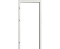 Reguliuojama durų stakta PORTA SYSTEM, baltos sp., 846 x 2038 x 75 - 95 mm, kairė