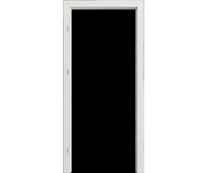 Reguliuojama durų stakta PORTA SYSTEM, baltos sp., 646 x 2038 x 75 - 95 mm, kairė