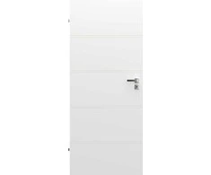 Reguliuojama durų stakta TRIM SIMPLE, baltos sp., 746 x 2038 x 95 - 135 mm, dešinė