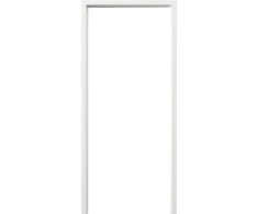 Reguliuojama durų stakta TRIM SIMPLE, baltos sp., 846 x 2038 x 95 - 135 mm, kairė