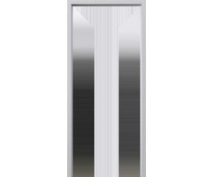 Reguliuojama durų stakta TRIM SIMPLE, pilkos sp., 746 x 2038 x 75 - 95 mm, dešinė