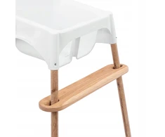 Reguliuojama kėdutė IKEA Antilop medinei kėdei, ąžuolas aMami