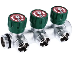 Kolektorius vandentiekio 3 žiedai 90° 3/4"x3/4" euroconus GENERAL FITTINGS