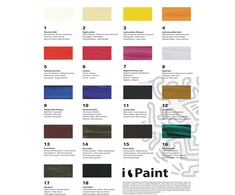 Renesans Akriliniai dažai I-paint 500ml, kadmio raudonumo