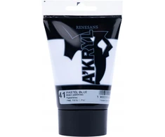 Renesans A'kryl 100ml akriliniai dažai - Pastelinė mėlyna