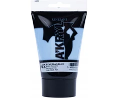 Renesans A'kryl 100ml akriliniai dažai - 42 Renesanso mėlyna