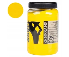 Renesans A'kryl Akriliniai Dažai 500ml - Vidutiniškai Geltoni