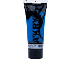 Renesans A'kryl akriliniai dažai, kobalto mėlyna, 200 ml