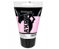 Renesans A'kryl100 Bicolour 77 Akriliniai Dažai 100ml Raudona Violetinė