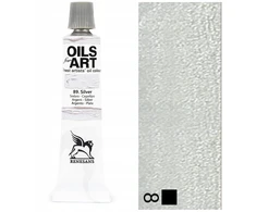 Renesans Aliejiniai dažai Olej for Art 20ml - 89 Sidabro