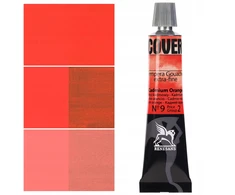 Renesans Cover tempera-gwasz 20ml, koralowo-pomaražinė