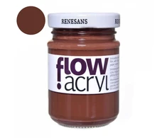Renesans Flow Akriliniai Dažai 110ml - Degtasis Ongelis