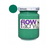 Renesans Flow Akrilo Dažai 110ml - 19 Blizganti Žalia