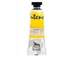 Renesans Intense akvareliniai dažai 15ml, 11 Skaidriai geltoni