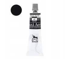 Renesans Maxi Akryl akriliniai dažai 60ml - 42 Anglies juodi