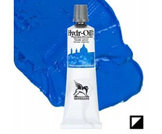Renesans Vandenyje tirpstantys aliejiniai dažai Hydr-oil 60ml, ciano mėlyni
