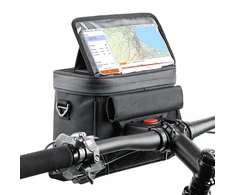 Renew Force Dviračio vairo krepšys Balnmaišis Telefono laikiklis Žemėlapiai GPS navigacija