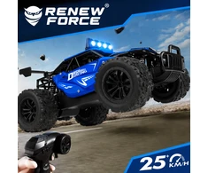Renew Force RC AUTOMOBILIS DIDELIS RC AUTOMOBILIS VISURE METALAS 40m + 2 AKUMULIATORIAI