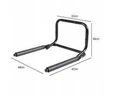 Renew Force SIENINĖ PAKABA Dviračio sieniniam laikikliui, sulankstoma, 45 KG, JUODA