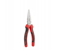Replės tiesiomis nosimis PRO 165 mm, nikeliuotos CRV DIY-PL1312/6