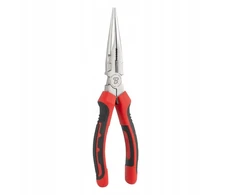 Replės tiesiomis nosimis PRO 200 mm, nikeliuotos CRV DIY-PL1312/8