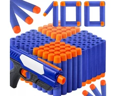Retoo 100X NERF GUN DARTS PUTOLOGINIS KASDALĖS GUN DARTS KASETĖ