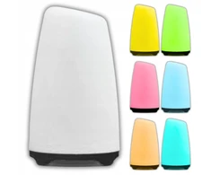 RGB LED NAKTINIS LEMPAS VAIKŲ MIGAMOJOJE Baltas BELAIDAS 3 REŽIMAI