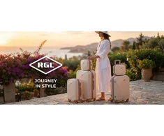 RGL DIDELIS KELIONINIS lagaminas 4 RATŲ KOMBINUOTAS SPYNAS TSA BAG XXL BAGAŽAS