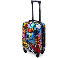 RGL Mažas salono lagaminas TOURIST TRAVEL BAG ON WHEELS ABS CABIN